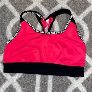Victoria’s Secret pink sports bra